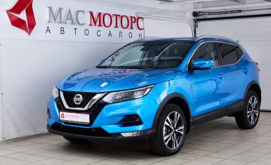 Nissan Qashqai Голубой металлик