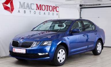 Skoda Octavia 2019 Синий