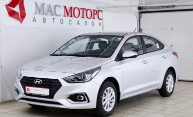 Hyundai Solaris 2019 Серебряный металлик