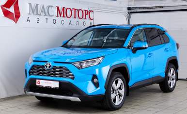 Toyota RAV4 Голубой