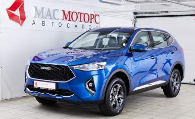 Haval F7 2021 Голубой металлик
