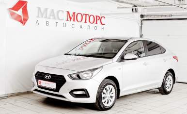 Hyundai Solaris 2019 Серебряный металлик