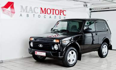 Lada 4X4 Urban 3D Черный