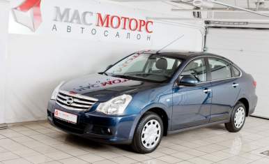 Nissan Almera Синий