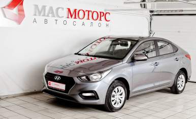 Hyundai Solaris 2019 Серый металлик