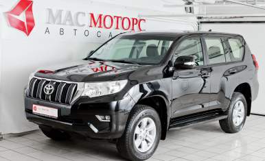 Toyota Land Cruiser Prado 2020 Черный