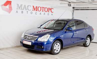 Nissan Almera Синий