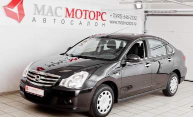 Nissan Almera Черный